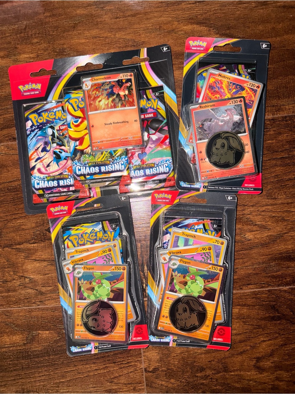 Pokémon Chaos Rising Booster Decks with Promo Cards